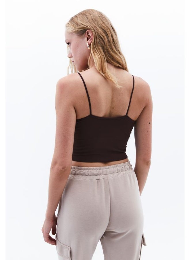 OXXO Crop Singlet with Thin Straps - Image 3